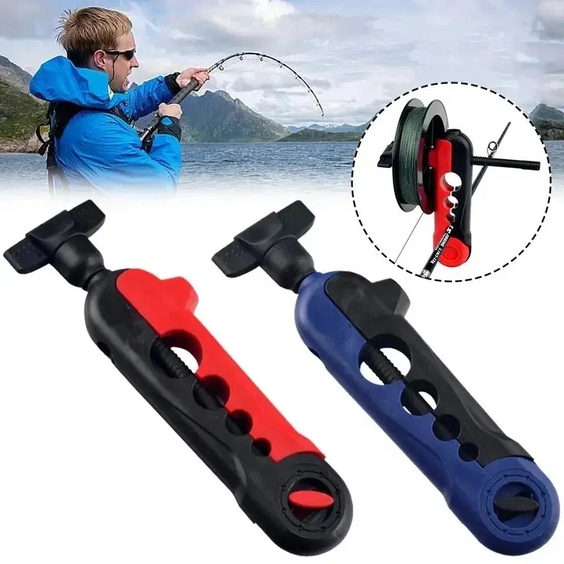 Fishing Line Dispenser - 1/2 قطعة: أداة لف خيط الصيد،