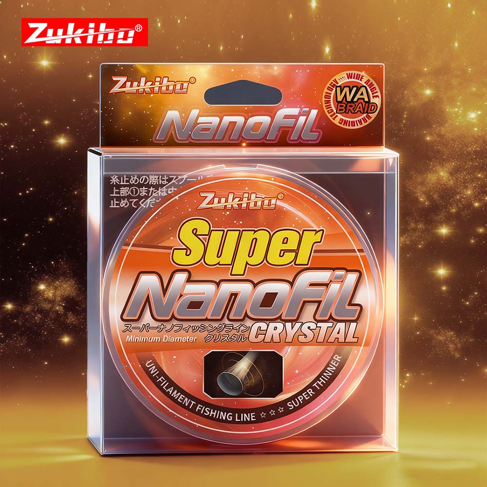 Ice Fishing Line - ZUKIBO الفائز الجديد نانوفيل كريستال Unifilament