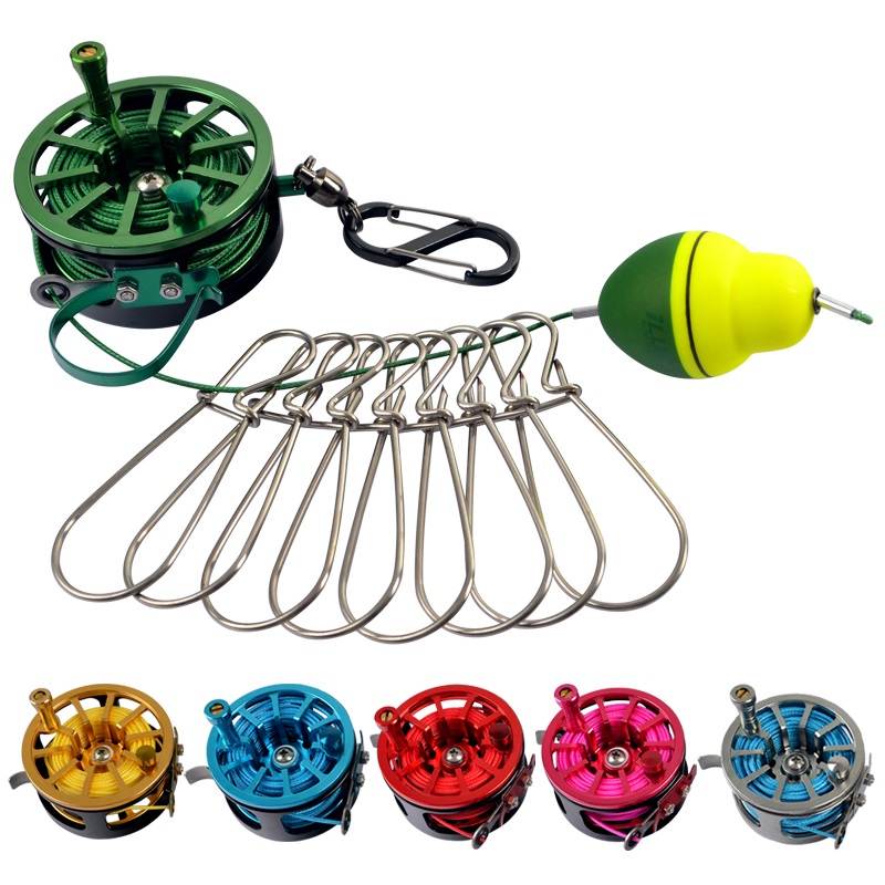 Fishing Line Dispenser - مشبك قفل صيد محمول جديد مع