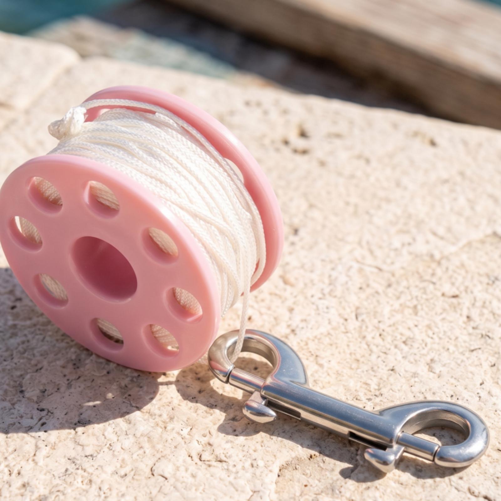 Braided Line - بكرة غوص مدمجة تحت الماء مع