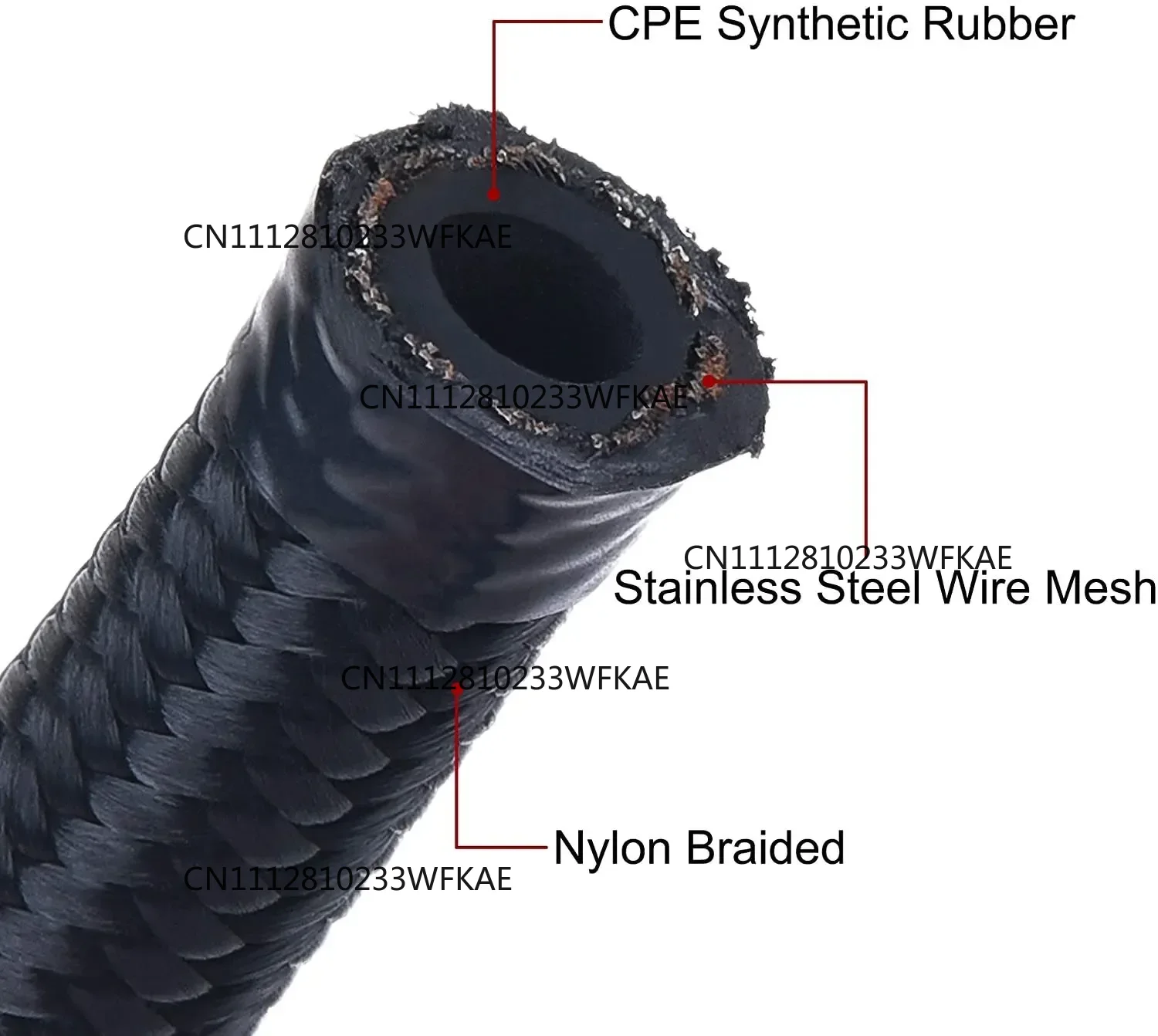 خرطوم وقود 1M 3M 5M خط زيت وغا - مراجعة Braided Line وسعره