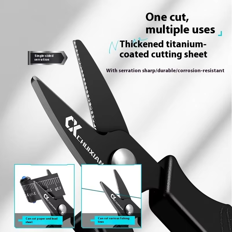 مقص صيد محمول من QAJTAO مطلي ب - مراجعة Fishing Line Cutter وسعره